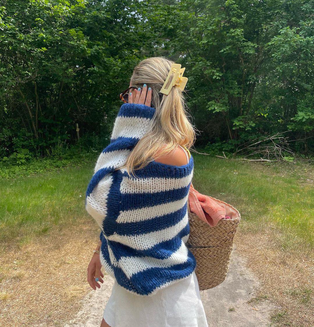 Sophie | Olympia Knit Námořnická topy