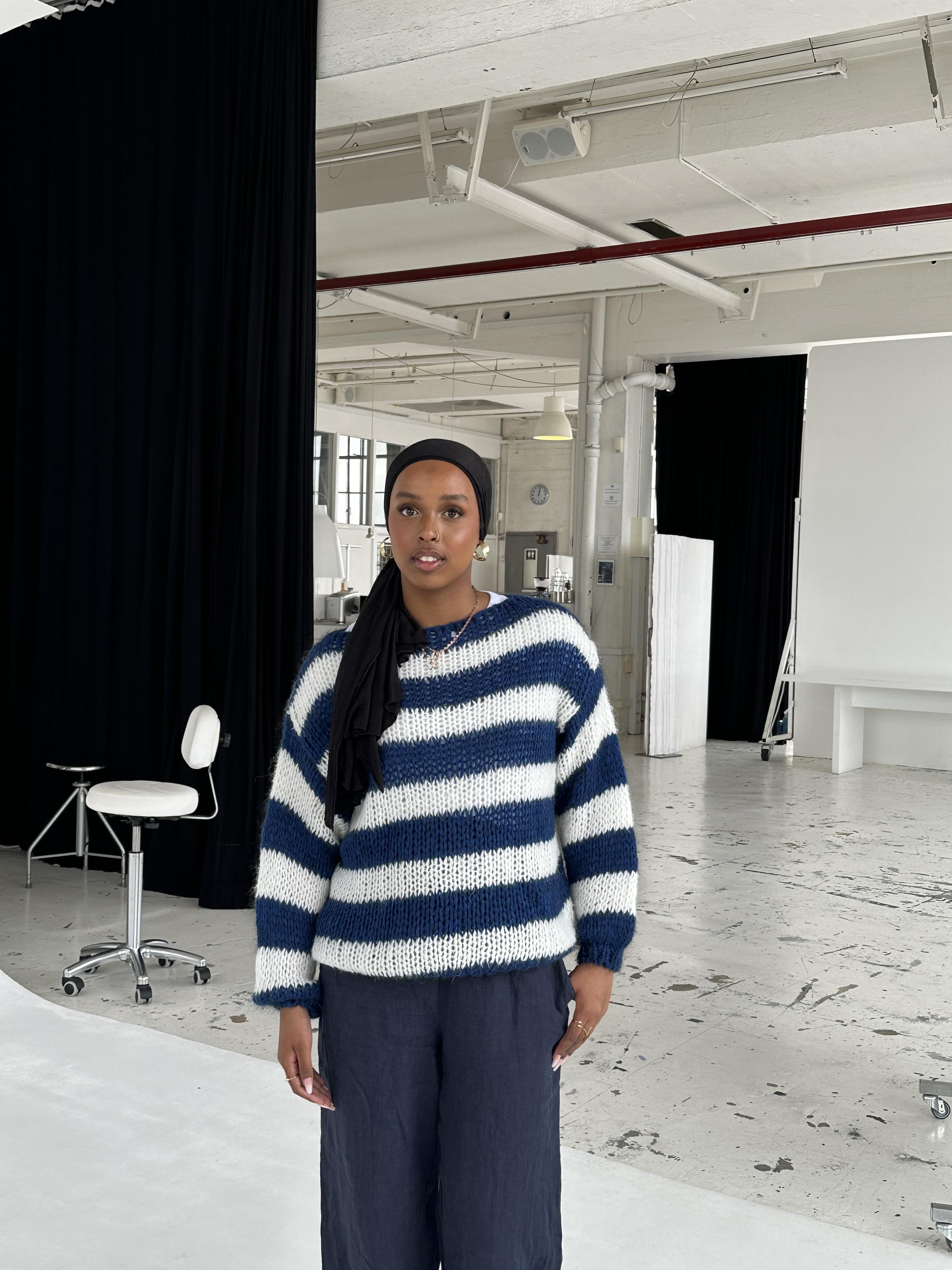 Sophie | Olympia Knit Námořnická topy