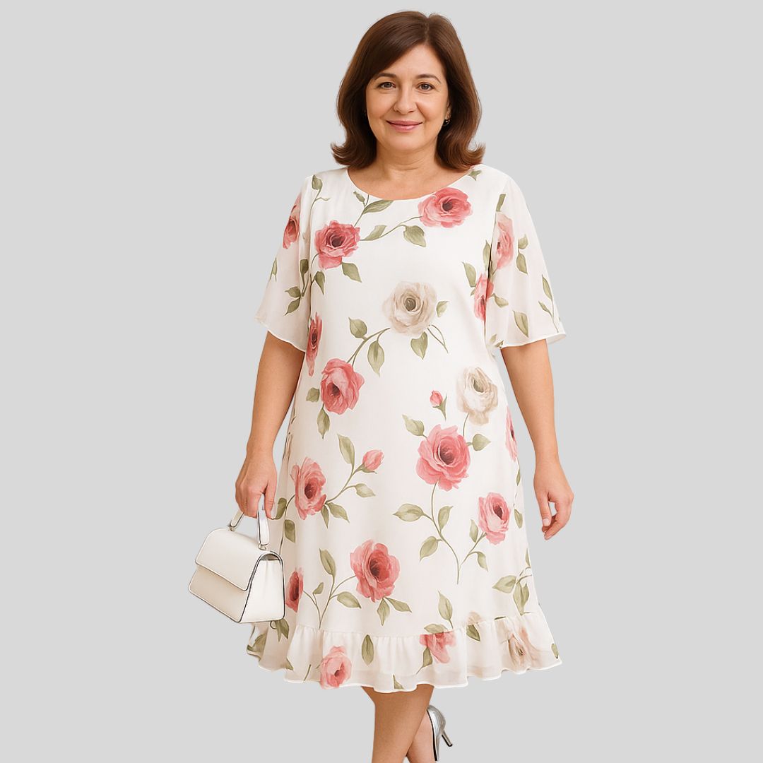 Shiloh | Elegantné kvetinové šaty z ľahkého šifónu