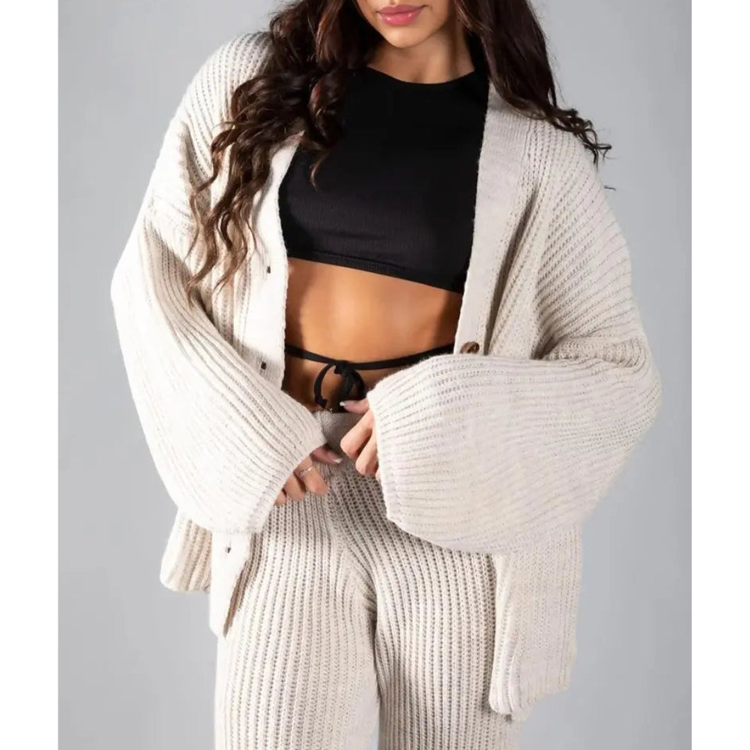 Livia | Luxusný pletený set topy