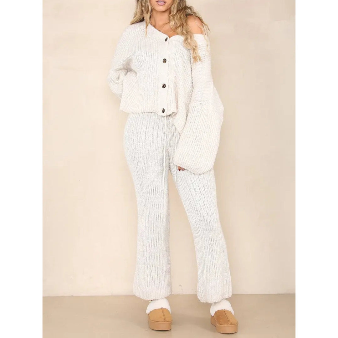 Livia | Luxusný pletený set topy