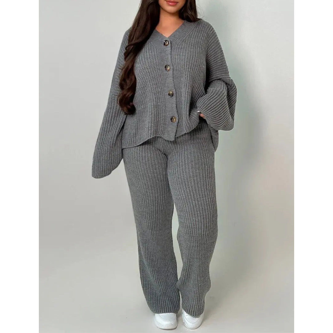 Livia | Luxusný pletený set topy