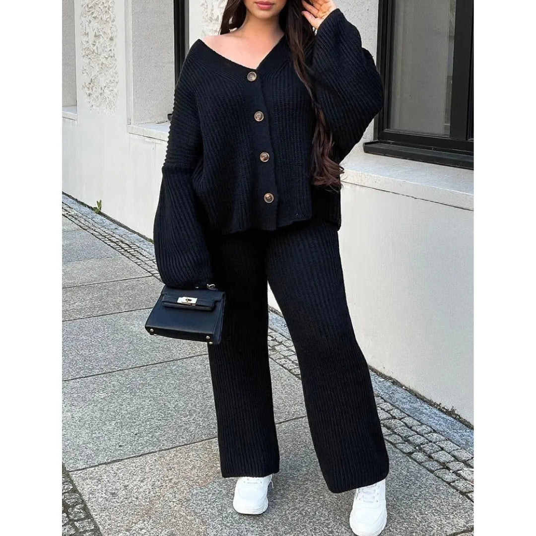 Livia | Luxusný pletený set topy