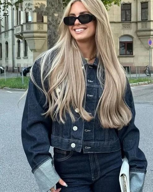 Jade | Denim Set topy