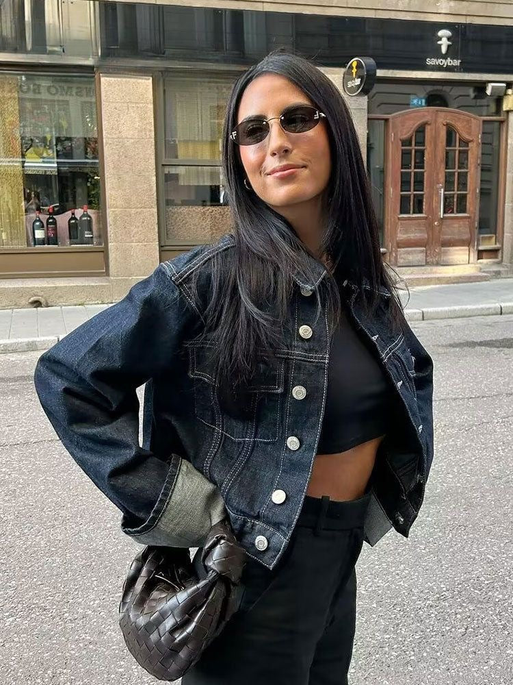 Jade | Denim Set topy